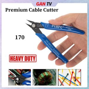 PCHFC 5" Inch 170 Premium Micro Wire Flush Cutter Internal Spring Electrical Shear Cable Side Snips Pliers Nipper Tool GANTV