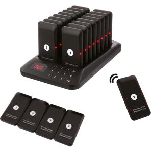Siaga 200h Calling System Restaurant 1 Mesin 16 Pager Wireless Calling System Restaurant Mesin Antrian Restoran