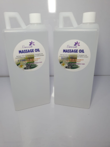 Massage oil Larassanti 1L - Minyak Pijat - Massage oil - Olive oil - Spa Oil - Larassanti Oil - Wangi Vanilla - Larassanti Vanilla - Larassanti Massage Oil - Pijet