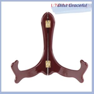 Ditur Wooden Easel Wood Wedding Table Photo Card Stand Plate Display Holder Home Decor