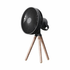 FANTASY E LIFE AISOLOVE F13 premium multifunctional fan portable rechargeable fan 9000mah rotating fan stand fan camping fan desktop fan with detachable wooden stand and remote control and night light ideal for indoor outdoor camping