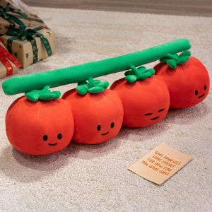 เตรียมการจัดส่ง หมอนมะเขือเทศ หมอนนอน ตุ๊กตาสัตว์ยัดไส้ ของขวัญวันเกิด ของเล่นขนาดใหญ่