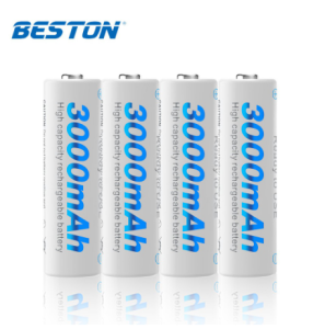 Beston Rechargeable Battery NiMH AA 1.2V 3000mAh High Capacity XT4n