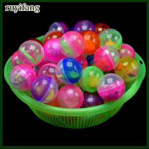 ruyifang 10pcs 45mm plastic balls capsules toys with different small toys vending machine