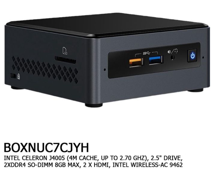 ล้างสต๊อก A Mini PC Kit INTEL NUC - NUC7CJYH ราคาไม่รวม RAM,HDD,OS ...