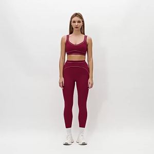 2026 Hot Sale [ Shipped from China ] In-stock quick yoga outfit set for women summer high-elasticity naked-feel fitness wear beginner training Pilates sports set B3