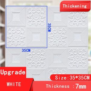 (HCM) Xốp Dán Tường Hoa Văn Kim Tuyến to 70x70cm nhỏ 35x35cm dày 3mm sẵn keo bóc dán