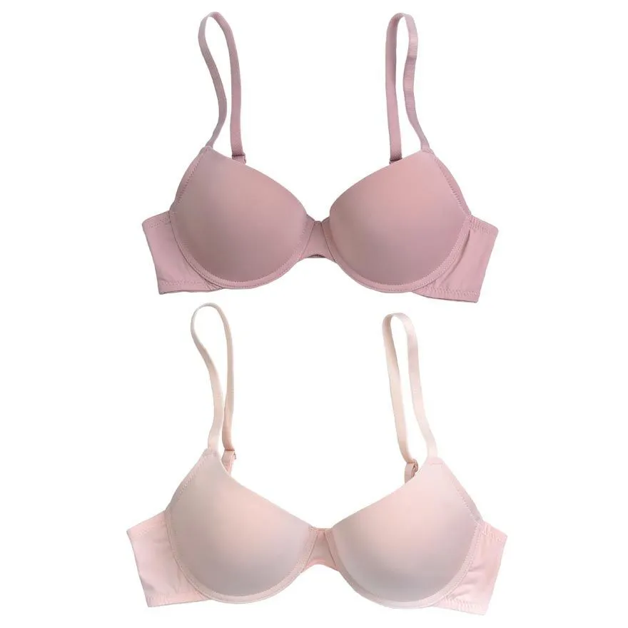 BENCH/ 2-in-1 Bra Pack - Old Rose/Light Pink