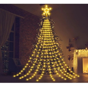 Đèn Sao Đỉnh Có Dây Thả Trang Trí Noel Giáng Sinh