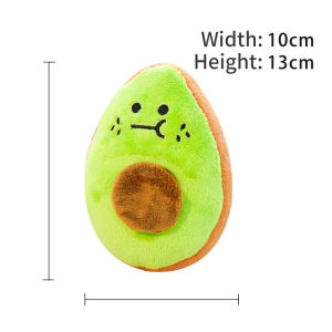 AIMAYAPET Anti-Bite Dog Toys Creative Avocado Toy Puppy Pet Play Chew Toy Squeaky Avocado Dog Toys For Dog