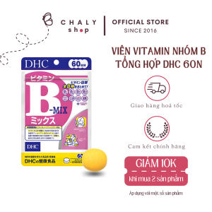 Viên uống vitamin nhóm B Mix DHC làm khoẻ da tóc móng 120 viên Nhật nội địa