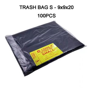 Garbage Bag COOL.Y Trash Bag 100pcs Thick Plastic Bag(S M L XL XXL)Garbage/Trash Bag Heavy Duty