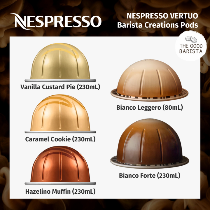 Nespresso Barista Creations Bianco Leggero Vertuo Nespresso