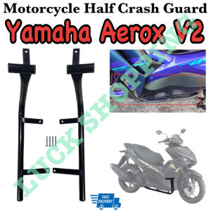 Yamaha Aerox V2 Good Quality Motorcycle Half Crash Guard Pair Made in Thailand