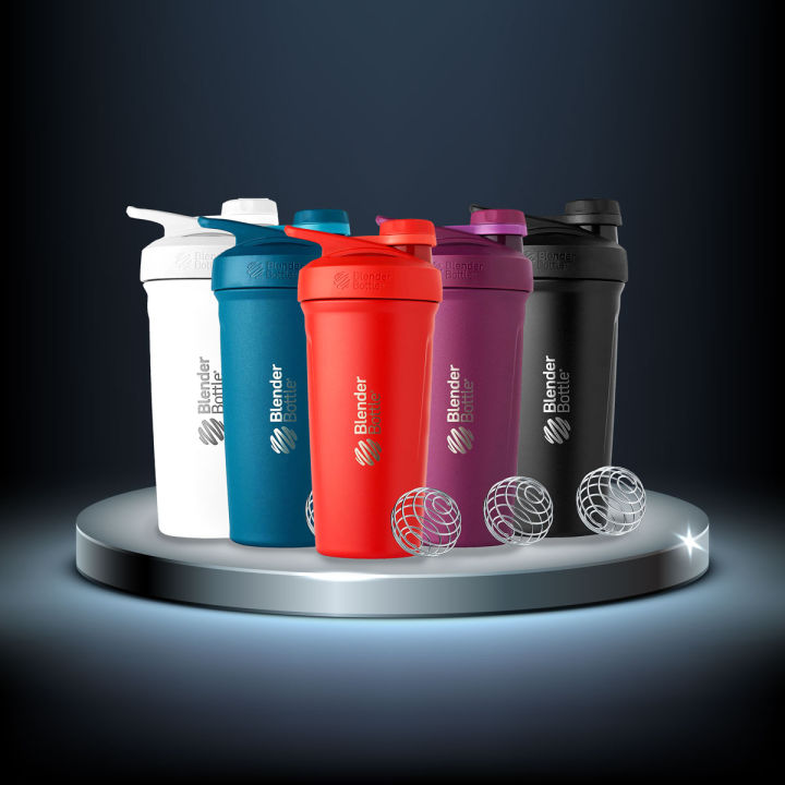 BlenderBottle Strada™ 710 ml Insulated Stainless Steel Twist Protein