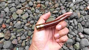 Pipa Galih Asem Double Golden Ring Model Exclusive Elegant