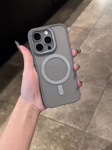 frosted liquid magnetic Phone case iphone16 15 Pro Max 14 13 12 11 casing for iPhone case silicone soft shell TPU shockproof