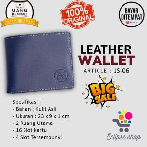 BISA COD Dompet Kulit Pria Cowok Dewasa Terbaru Distro Keren Kekinian Anak Muda Import Aksesoris Pria