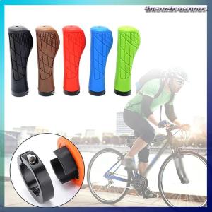 Snowdreamer 1คู่ที่หุ้มแฮนด์จักรยานกันกระแทกด้ามจับจักรยานกันลื่นล็อคได้มือจับยางตามหลักสรีรศาสตร์