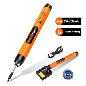 Moketa Solder Listrik Besi Portable USB Setrika mini Besi Solder Suhu yang Dapat Disesuaikan
