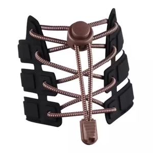 1คู่กีฬายืดหยุ่นเชือกผูกรองเท้าไม่มีผูกเชือกผูกรองเท้าเด็กผู้ใหญ่ ขี้เกียจล็อค Laces อุปกรณ์รองเท้าลูกไม้ E Lastique เชือกผูกรองเท้า