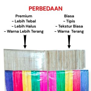 GROSIR Stik Ice Cream +-500pcs kerajinan tangan