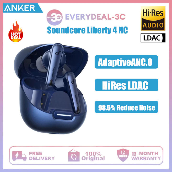 Anker A3947 Soundcore Liberty 4 NC True Wireless Earbuds