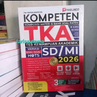 BUKU KOMPETEN TKA 2026 SD/MI (TES KEMAMPUAN AKADEMIK)