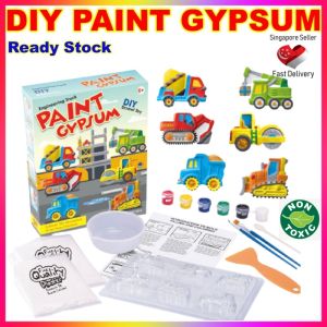 Truck Figurine Painting | Painting Toy For Kids | Toy Painting | Princess Toys | Painting Set For Kids | Kid Plaster Painting | Painting Kit l Painting Kids | Dino Toy | Gift For Kids | Gift for Kids Girls | Gift for Kids 5 years and Above