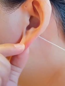 Ear Hole Cleaning Line Set / One-Time Cleaners / Disposable Earrings Hole Cleaner Ear Wires PAZU