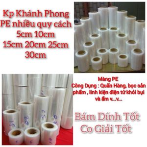 (xả kho) Màng PE quấn bụng giảm cân quấn hàng