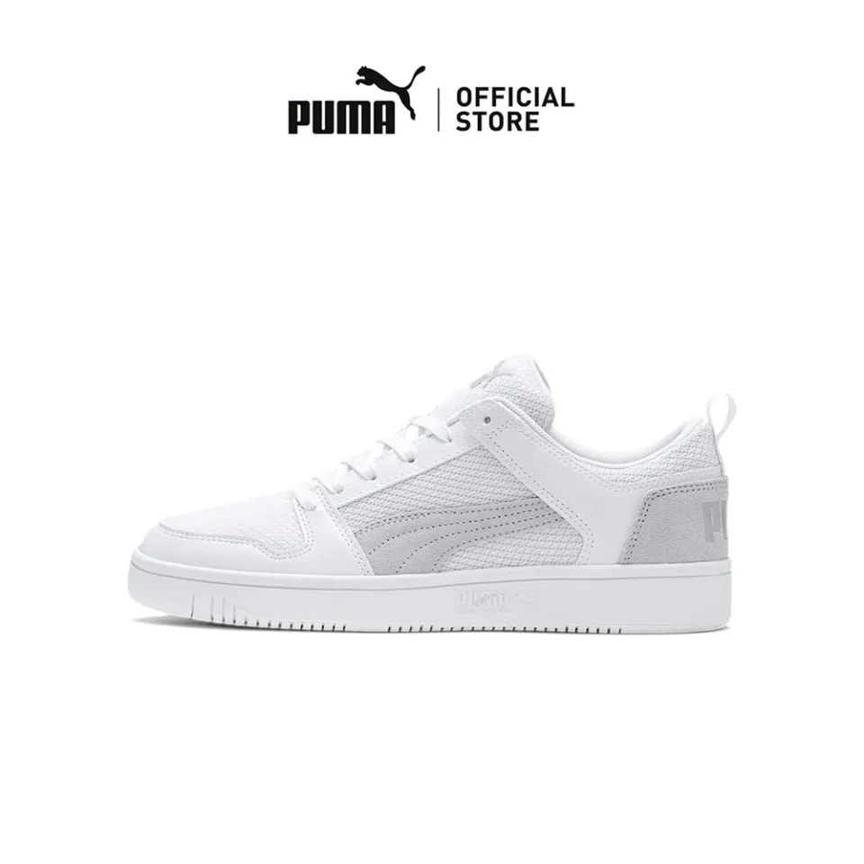 Puma mens hot sale sneakers white