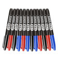 3 Color Permanent Marker Pen Waterproof Ink Fine Point 1.5mm Round Toe Color Marker Pens. 