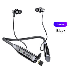 100 Hours Play Music Earphone Bluetooth Earphones Wireless Headphone Sport Headphones With Microphone Noise Reduction 9D Surround Sound Headset