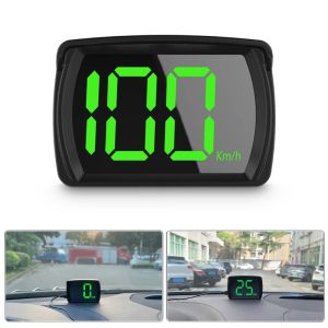 LED HUD Car Head Up Display 2 8 Inch Screen Digital Speedometer KM Display Alarm On Windshield