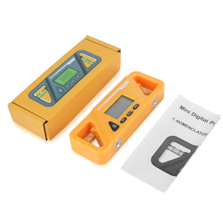 HW-300 90 Degree Ruler Digital Display Inclinometer Level Meter ...