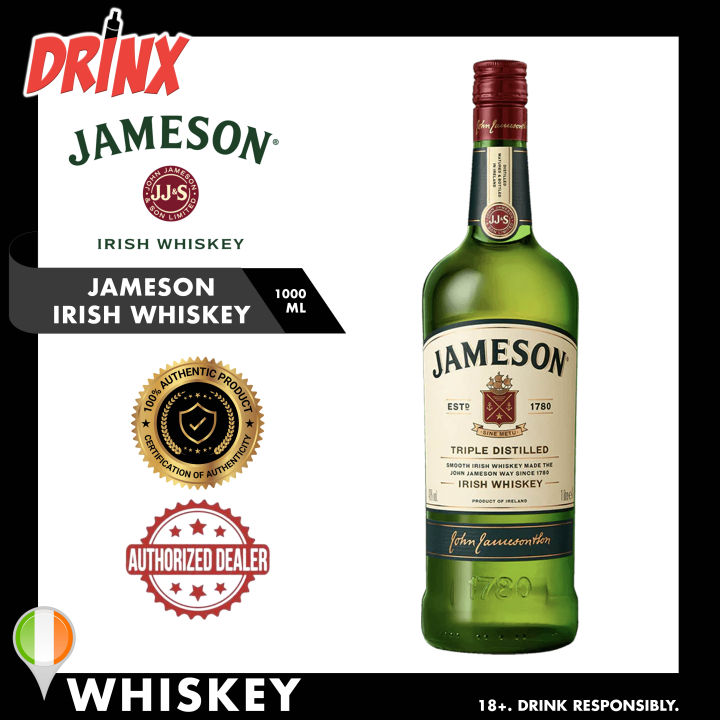 Jameson Irish Whiskey 1l Lazada Ph