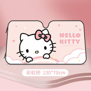 Kuromi Hello Kitty Windshield Sun Shade for Car