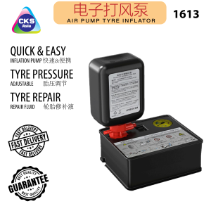 AIR PUMP TYRE REFLATOR TYRE REPAIR FLUID KIT (1613)
