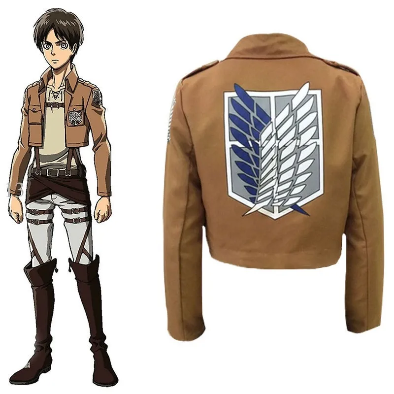 jacket denim jacket denim jacket for men Anime Attack on Titan
