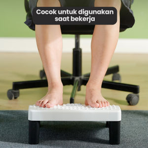 Starlight Bangku Pijakan Kaki Kantor dengan Pijatan Kaki Refleksi Bangku Serbaguna Alas Pijakan Kursi Kantor HSB143