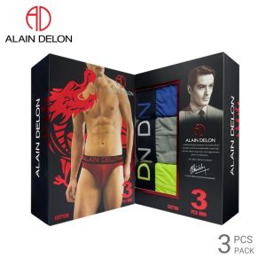 ALAIN DELON Extra Size Men Underwear Cotton Mini (3 pcs) AZ5382