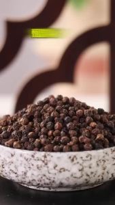Hainan specialty black peppercorns authentic ground black pepper powder steak seasoning Authentic Hainan Black Pepper Grains - Freshly Ground Powder for Steak Seasoning