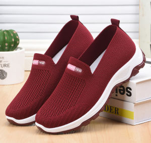 Sepatu Wanita Fashion Korea Nylon Sneakers Casual Fashion Import YSP63