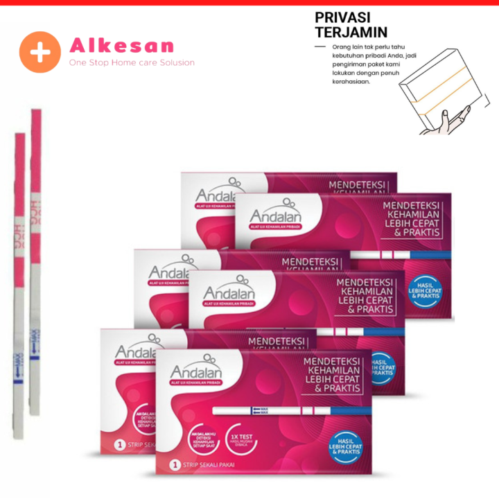 Andalan Strip Test Kehamilan Strip Tes pack Tespack Kehamilan Compact ...