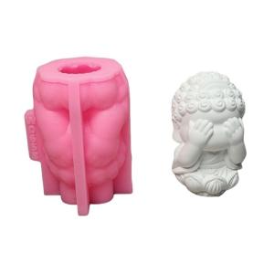 Tôn giáo tượng khuôn silicon nhựa Epoxy khuôn mẫu để làm xà phòng Kẹo sô cô la bánh trang trí bánh kẹo mềm