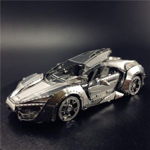Mô hình 3D kim loại lắp ráp "Cực phẩm" Siêu xe Ả Rập Lykan Hypersport trong phim Fast & Furious 7 [ Chưa lắp ]