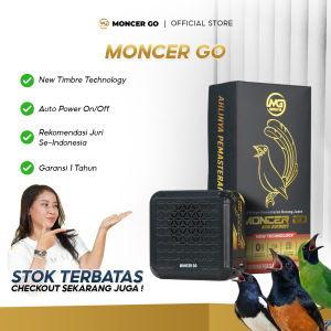 Moncer Go New Technology Speaker Pemasteran MP3 Suara Burung Jernih Terlengkap Isian Suara Bergaransi 1 Tahun | MG