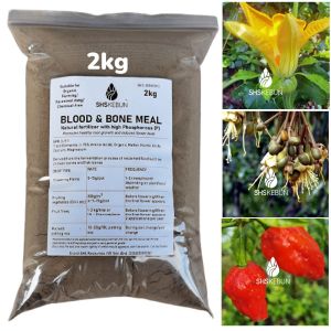Blood and Bone Meal Baja Bunga Organic Fertilizer 2kg/3kg Baja Organik NPK 3:9:1 Phosphorus Fertilizer 磷肥 开花肥 Baja Durian SHS Kebun