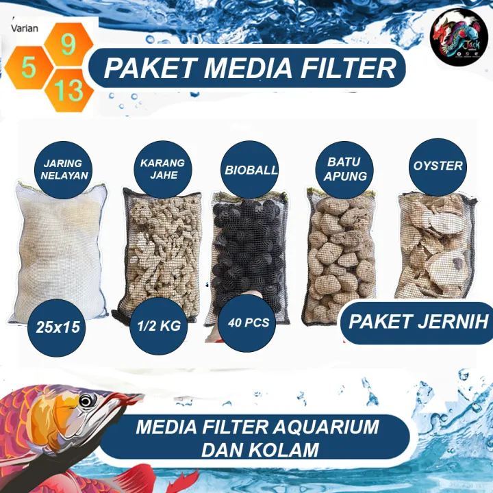 Paket Lengkap Filtrasi Talang Aquarium dan Kolam | Lazada Indonesia
